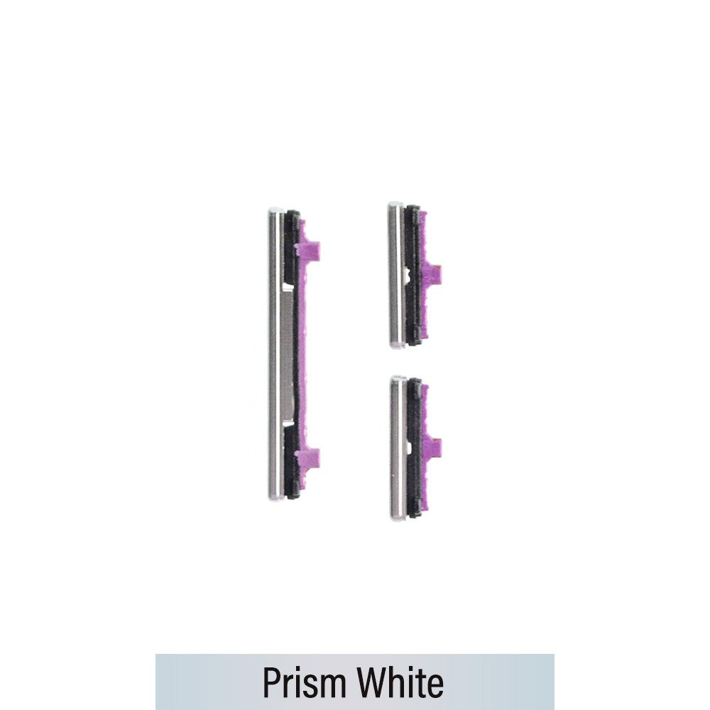 Power & Volume Button Set for Samsung Galaxy S10 G973F / S10 Plus G975F-Prism White Power & Volume Button Set for Samsung Galaxy S10 G973F / S10 Plus G975F-Prism White